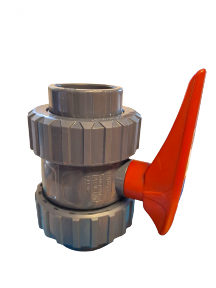 PVC Kugelhahn Hidroten 32mm mit EPDM-Dichtung und Klebemuffen